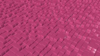 3D soyut arka plan engeller. 3D render.