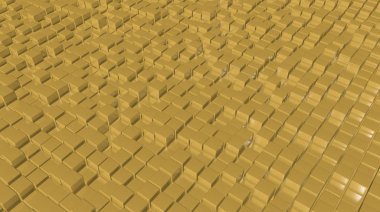 3D soyut arka plan engeller. 3D render.