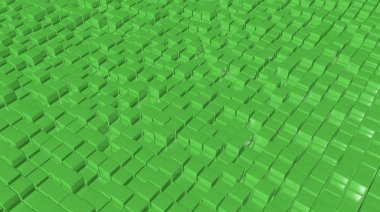 3D soyut arka plan engeller. 3D render.