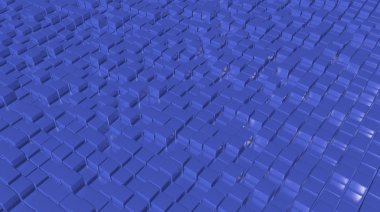 3D soyut arka plan engeller. 3D render.