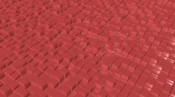 3D soyut arka plan engeller. 3D render.