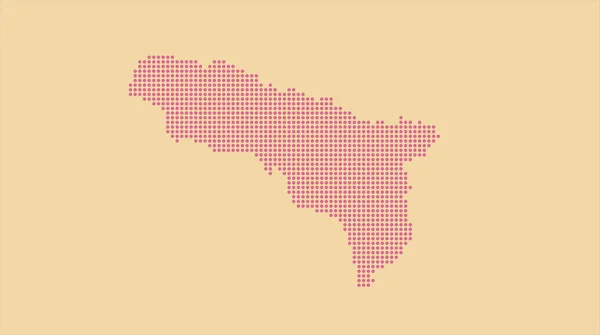 Анотація Плоскі Барвисті Карту Абхазії — стокове фото