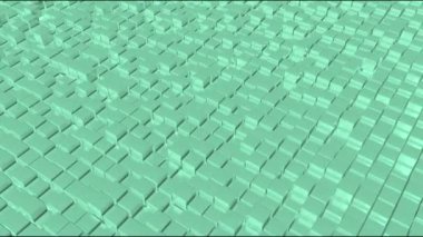 Soyut 3d bloklar animasyon arka plan