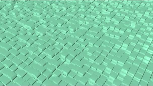 Abstract Blocks Animation Background — Stock Video