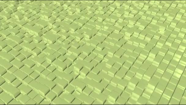3Dブロックアニメーションの背景 — ストック動画