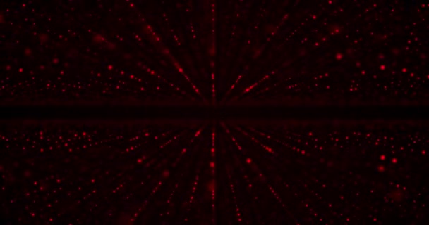 Αφηρημένα Κομψά Σωματίδια Φόντο Απόδοση — Αρχείο Βίντεο