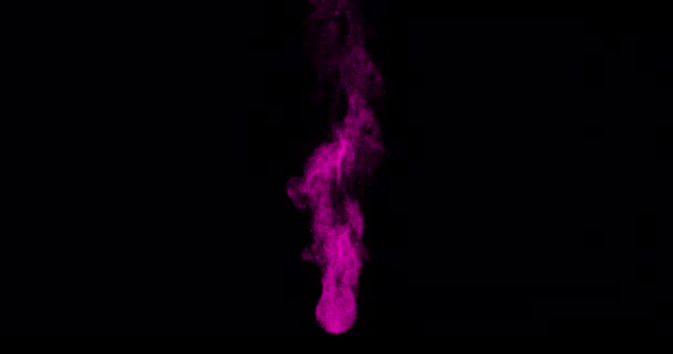 Images Abstraites Animation Particules Explosives Avec Apple Prores 4444 Haute — Video