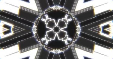 Soyut renkli parlayan kaleydoskop arka plan