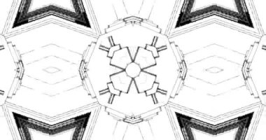 Soyut renkli parlayan kaleydoskop arka plan