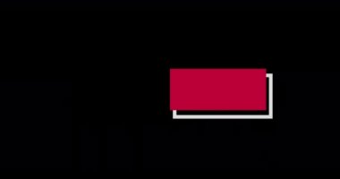 Şık alt üçüncü paket animasyon. Hareketli grafik öğesi.