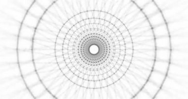 Hi-Tech dijital teknolojik veri ağı arka planı. 3d render.