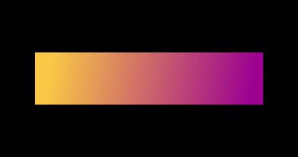 Gradient Inférieur Troisième Élément Graphique Mouvement Avec Fond Canal Alpha — Video