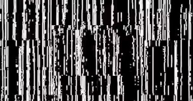 Televizyon arızası animasyonu. 4K hareket grafikleri elemanı. Projeler, oyunlar, sunumlar, fragmanlar, bilim kurgu filmleri, internet videoları, tanıtımlar için mükemmel.