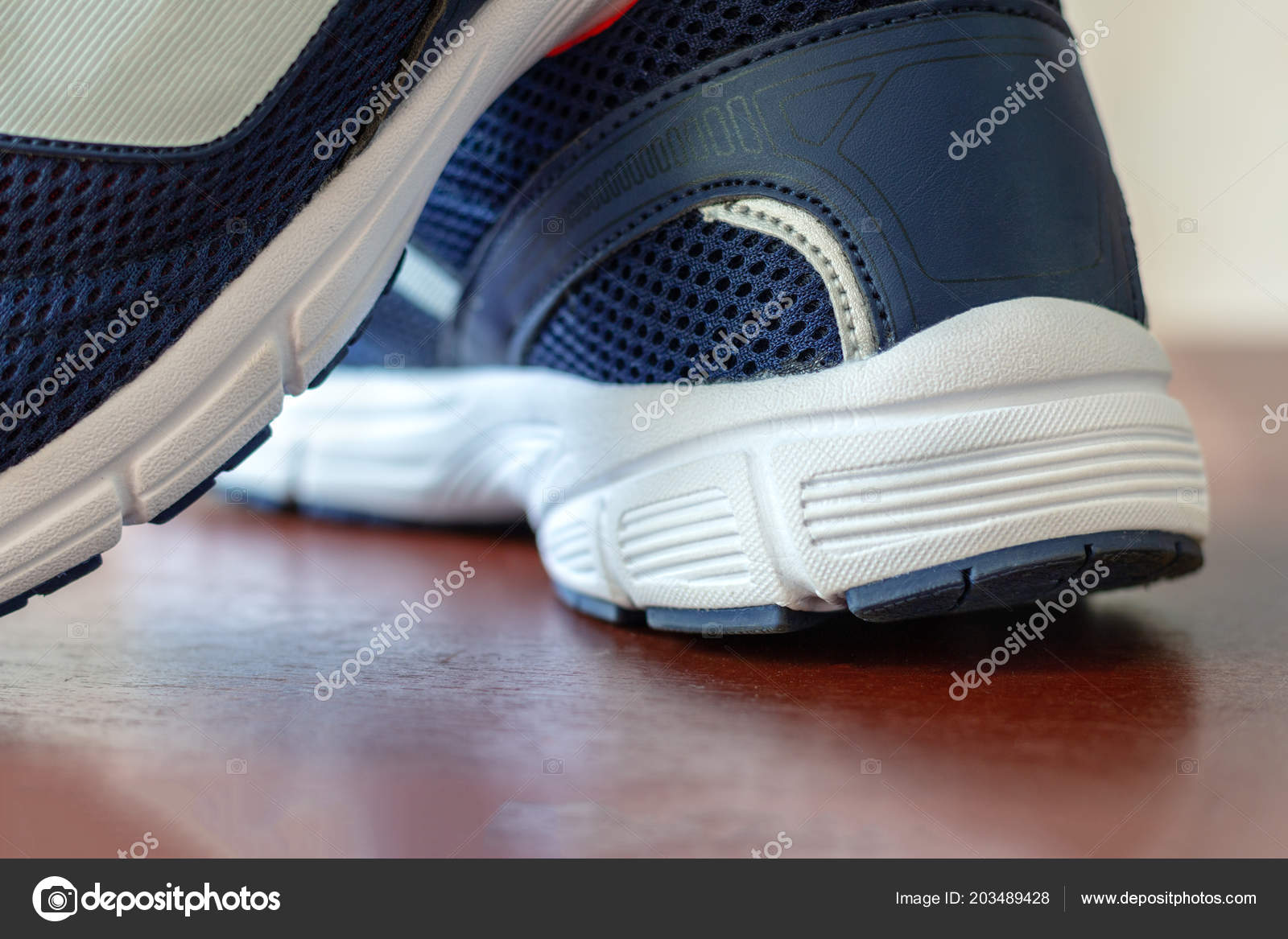 blue shoes white sole