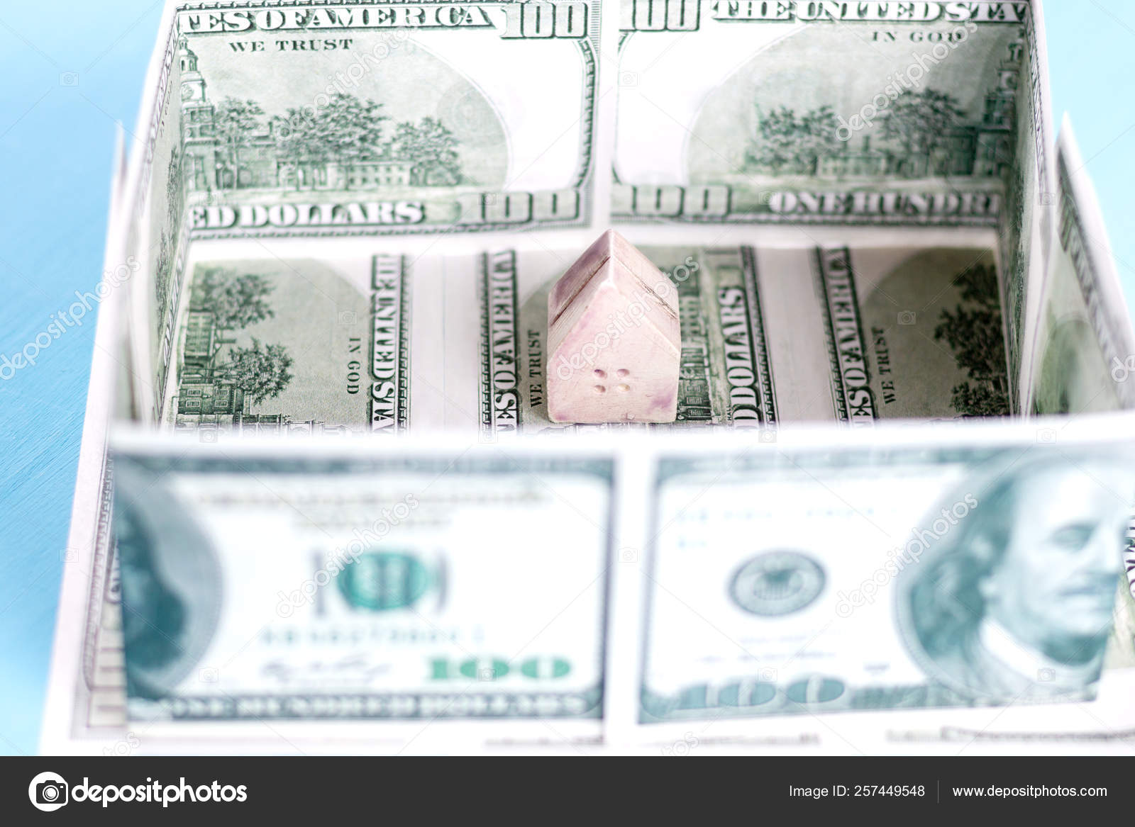 toy dollar bills