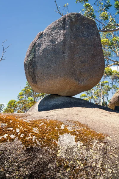 Amazing Balancing Rock Highlight Porongurup National Park Close Albany Western — Stock Photo, Image