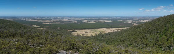 Панорамний Вид Замку Скелі Над Ландшафтом Porongurup Національний Парк Недалеко — стокове фото