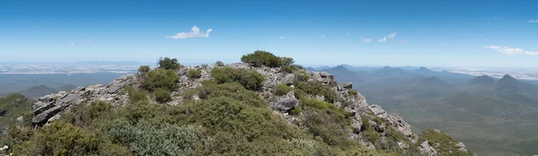 Panoramiczny Widok Wzgórza Stirling Zakres Parku Narodowego Pobliżu Mount Barker — Zdjęcie stockowe