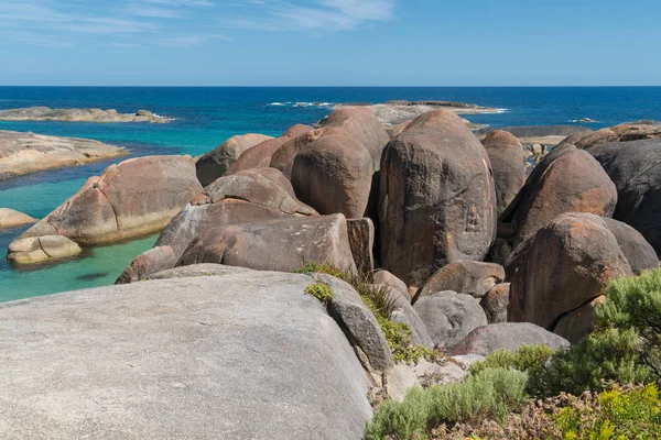 Impressionante Paisagem Costeira Parque Nacional William Bay Austrália Ocidental — Fotografia de Stock