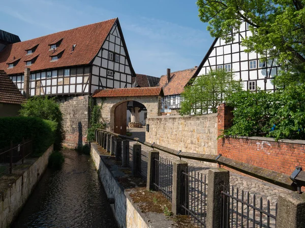 Quedlinburg Germania Maggio 2018 Città Vecchia Quedlinburg Maggio 2018 Germania — Foto Stock