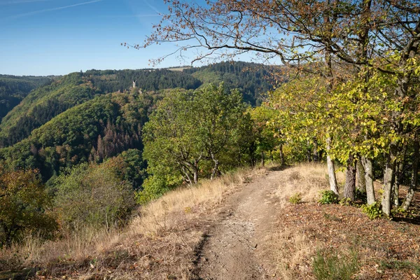 Turistická stezka, Cochem, Německo — Stock fotografie