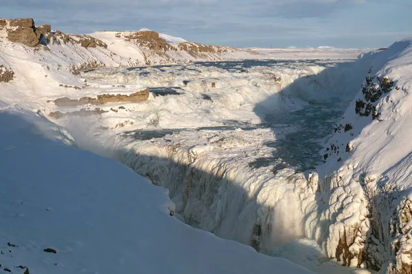 Gullfoss, Island, Europa — Stockfoto