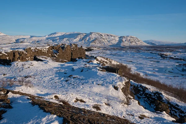 Thingvellir National Park, Islândia, Europa — Fotografia de Stock