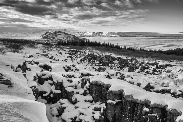 Nationalparken Thingvellir, Island, Europa — Stockfoto