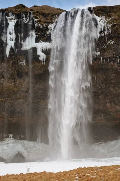 Seljalandsfoss, 冰岛, 欧洲 — 图库照片