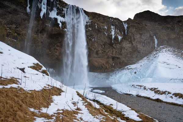 Seljalandsfoss, 아이슬란드, 유럽 — 스톡 사진