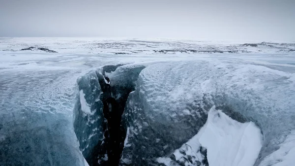 Glaciar, Islândia, Europa — Fotografia de Stock