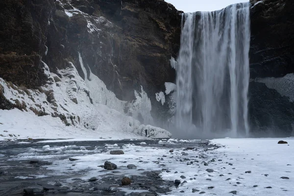 Skogafoss, 아이슬란드, 유럽 — 스톡 사진