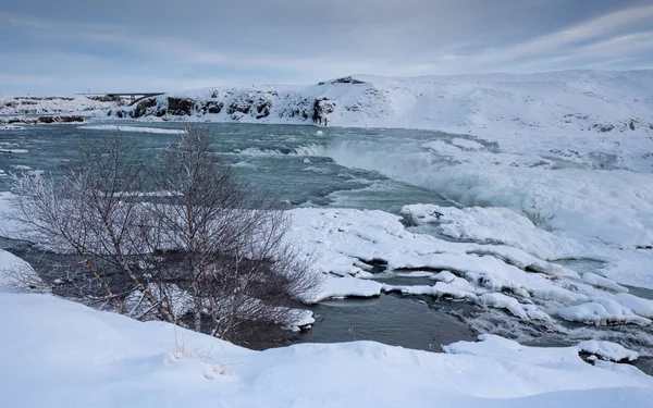 Urridafoss, Islândia, Europa — Fotografia de Stock