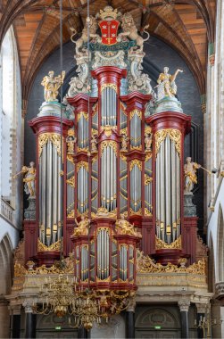 Organ, Haarlem, Hollanda
