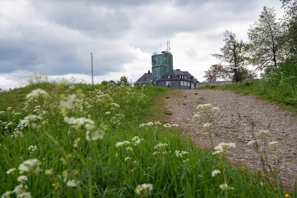 Panoráma Kahler Asten Leghíresebb Hegy Közelében Winterberg Sauerland Régió Németország — Stock Fotó