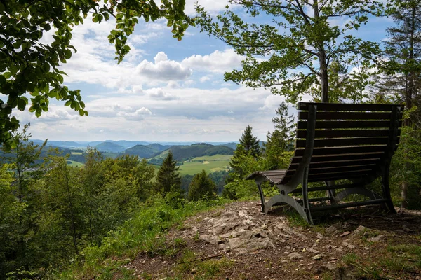 Panoramatický Obraz Krajiny Blízkosti Winterbergu Sauerland Region Německo — Stock fotografie