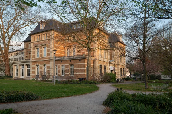 Bergisch Gladbach Duitsland April 2020 Panoramisch Beeld Van Villa Zanders — Stockfoto