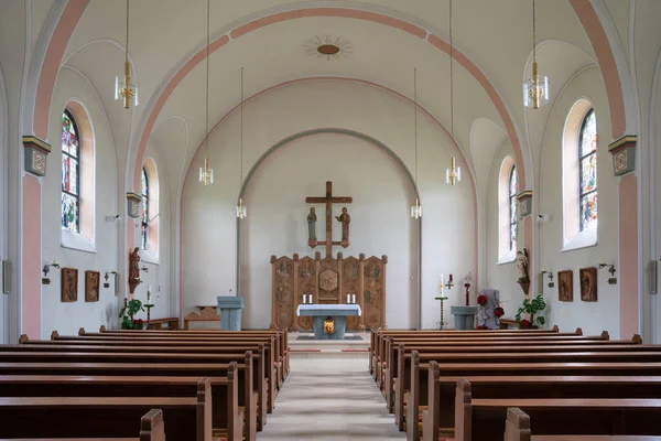 Schmallenberg Tyskland Juni 2020 Utsikt Över Församlingskyrkan Saint Michael Den — Stockfoto