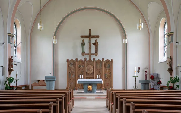 Schmallenberg Tyskland Juni 2020 Utsikt Över Församlingskyrkan Saint Michael Den — Stockfoto