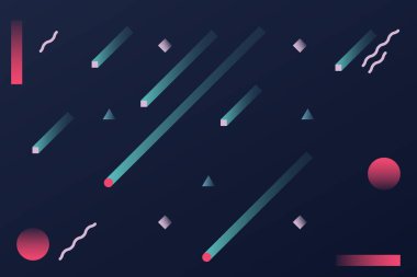 Hipster modern geometrik arka plan. Renkli ve trandy. Parlak bir renk için iş şablonu.