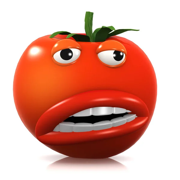 Render Tomato Looking Strange — Stock Photo, Image