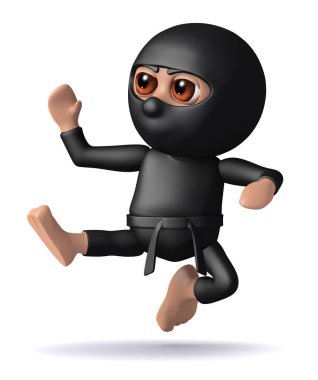 3d Ninja kick