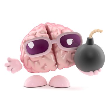 3D Brain bir bomba var