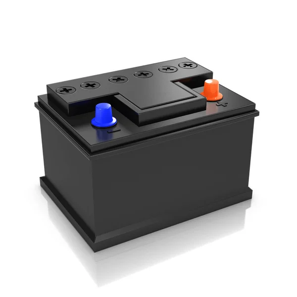 3d Car battery — Stock Photo, Image