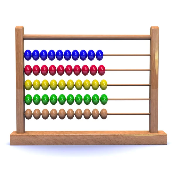 3d Abacus —  Fotos de Stock