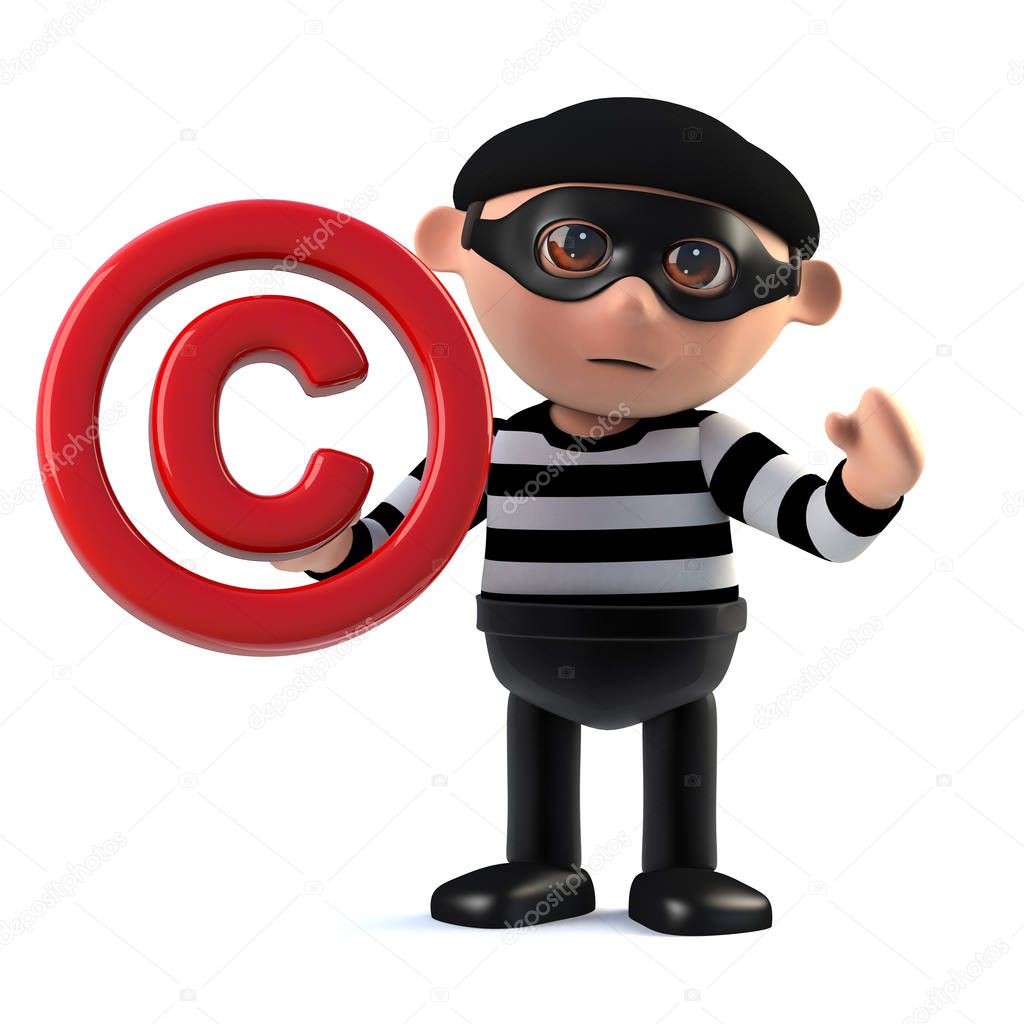 3d Burglar has copyright