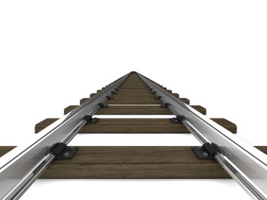 3d Demiryolu rayları