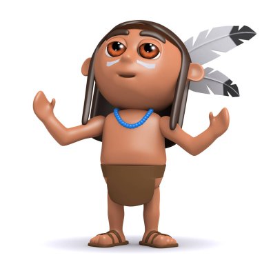 3d Hintli çocuk gökyüzüne bakar