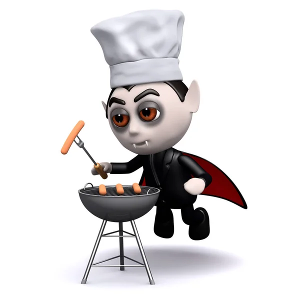 3D Vampire grill — Stock Fotó
