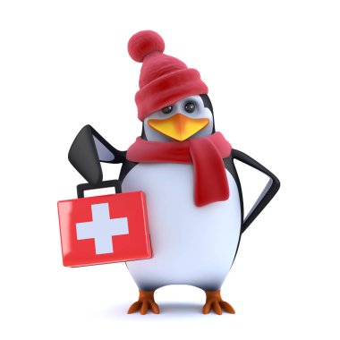 3d Kış penguenilk yardım getiriyor
